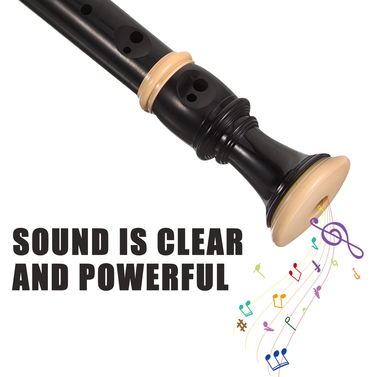 1Set German 8 Hole Soprano Rec - Soprano Recorder Plastic review and price